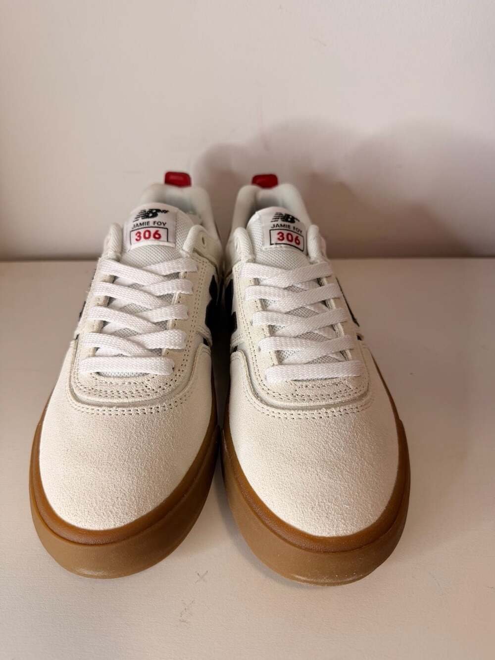 New Balance Numeric 306 Jamie Foy 'Sea Salt Black Gum' Skate Shoes